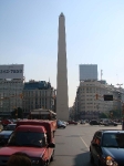 Obelisk vid Plaza de la República 